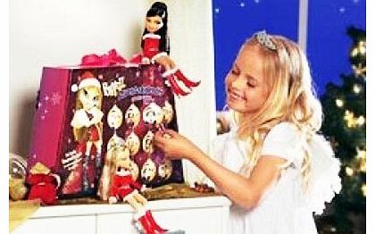  - ADVENT CALENDAR - 24 Surprises - incl. Christmas Outfit for Bratz-Doll & a lot of Accessories