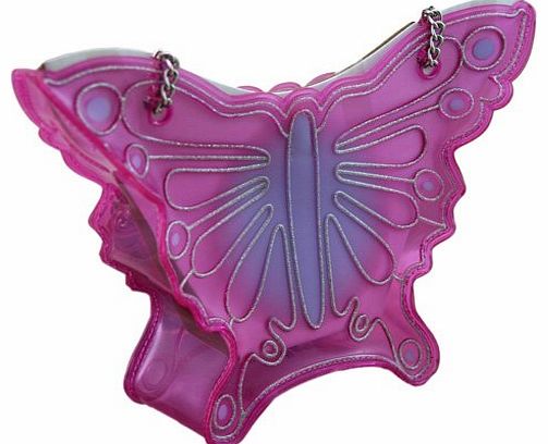 For You Pixiez Purse Pink Butterfly Handbag