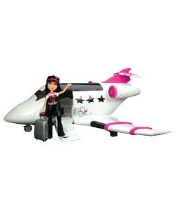 bratz Girlz Really Rock! Plane with Sharidan Doll