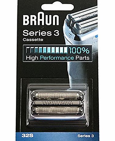 Braun 32S Foil Cutter Head Pack for Series 3 Electric Shavers