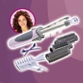 cordless styling kit with steam