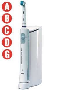 BRAUN rechargeable toothbrush