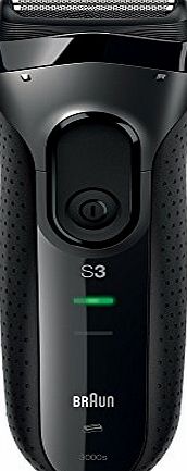 Braun Series 3 3000 Mens Electric Foil Shaver, Rechargeable and Cordless Razor
