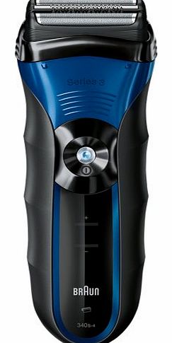 Series 3 340s-4 Rechargeable Wet and Dry Foil Electric Shaver