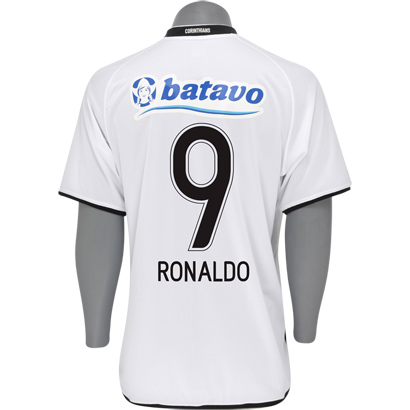 Nike 09-10 Corinthians home (Ronaldo 9)