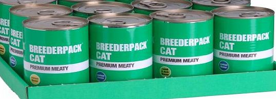 Breederpack Cat Premium Meaty Variety 400 g (Pack of 12)