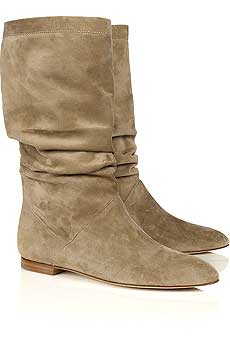Ontario suede slouchy boots