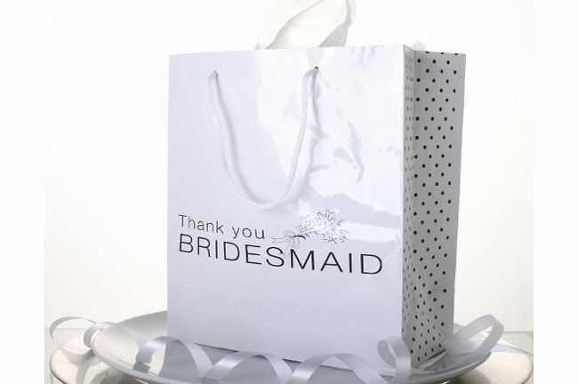 Bride and Groom Bridesmaid Gift Bag - Present her Gift in Style!