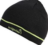 Bridgedale, 1296[^]259431 Mens Flip Reversible Beanie - Black and Lime
