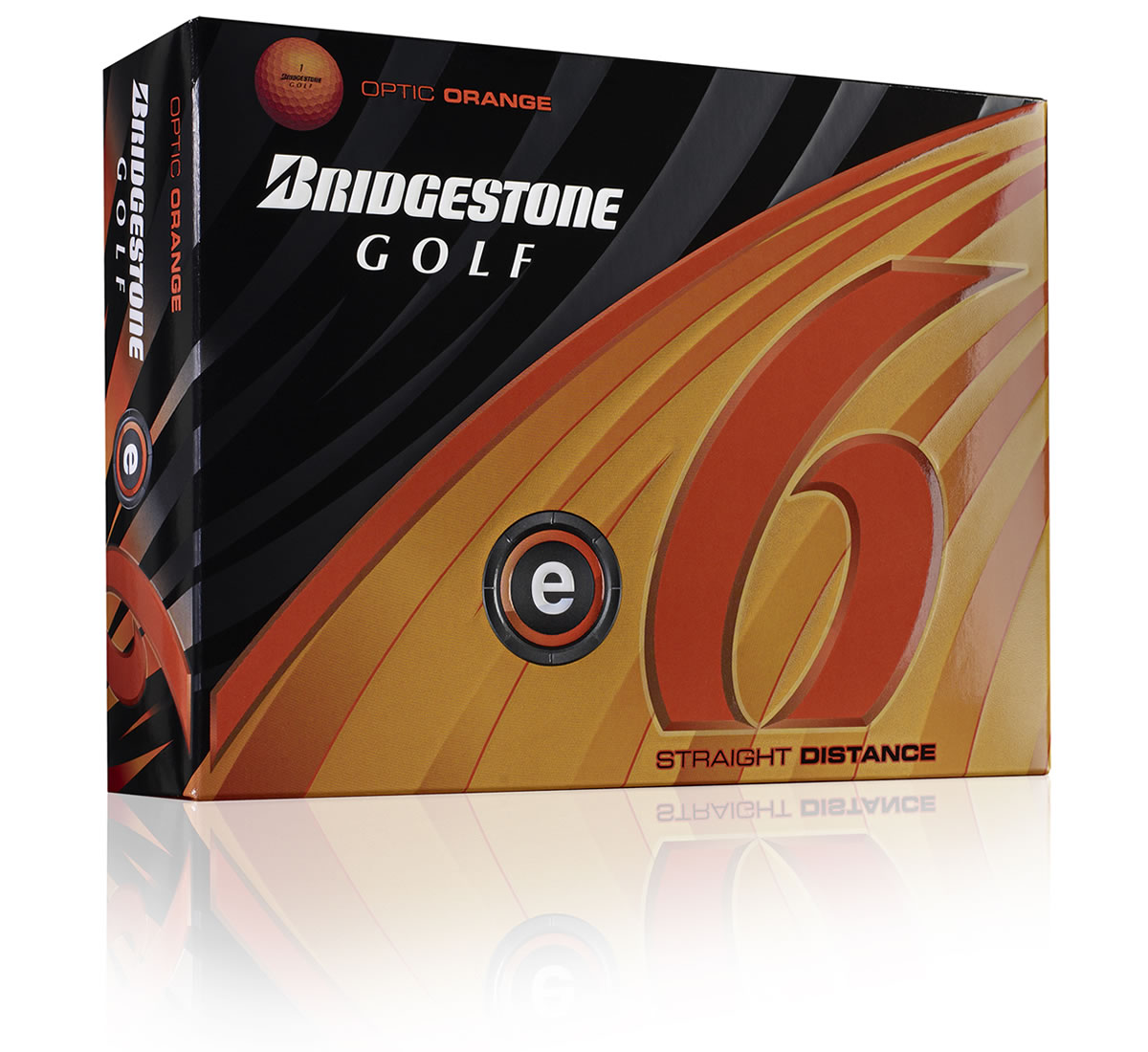 Bridgestone Golf E6 Orange Golf Balls