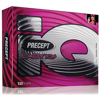 Bridgestone Precept Lady IQ  Pearl Pink Golf Balls (12
