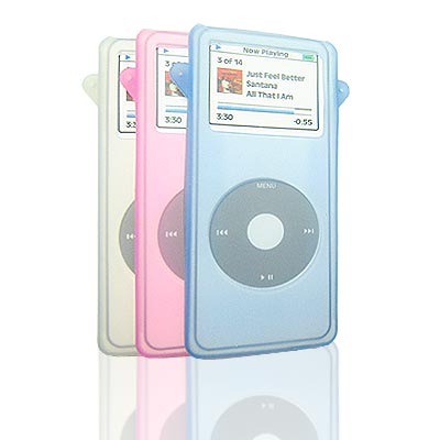 iPod nano silicon case 4 stylish colors -Blue