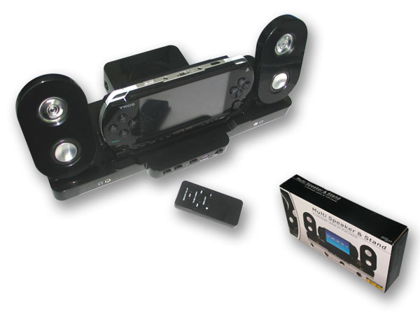 PSP Subwoofer speaker system with remote