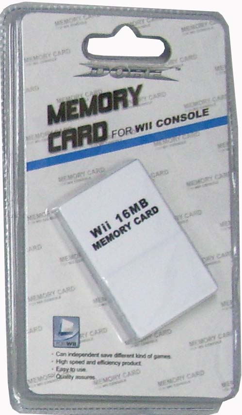 Wii 16mb memory card for Nintendo wii