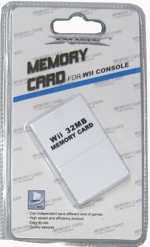 Wii 32mb memory card for Nintendo wii