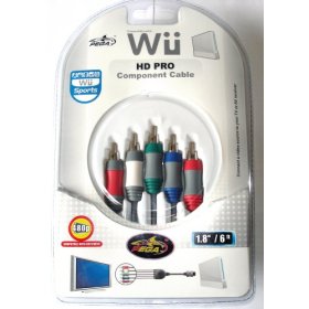 Wii HD Pro Component Cable for Nintendo Wii