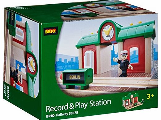 Brio  BRI-33578 Rail Record and Play Station