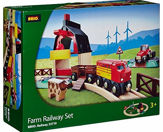  BRI-33719 Rail Farm Railway Set