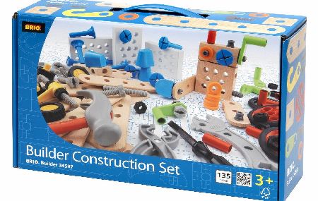 BRIO builder construction set 135 pieces