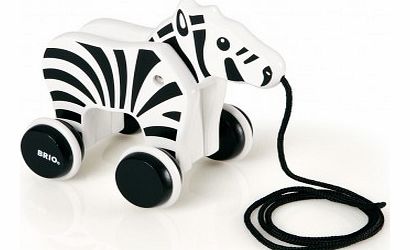 BRIO Pull Along Zebra `One size