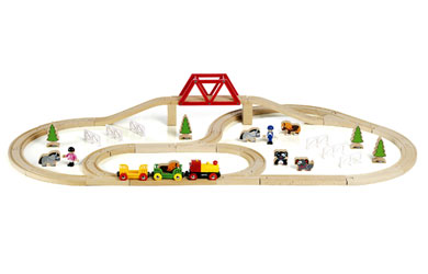 Train and Farm Set