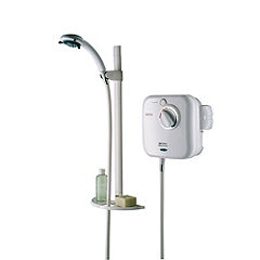 Thermostatic 1000W Power Shower White
