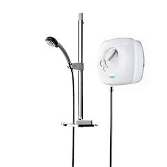 Thermostatic 1500W Power Shower White