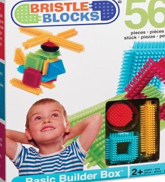 Bristle Blocks Basic Builder Box - 56 Pieces