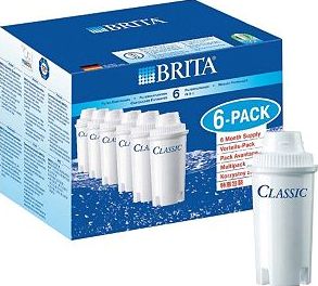 Brita, 2041[^]10028595 Classic Water Filter Cartridges - 6