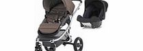 Britax Affinity Black Travel System with Fossil