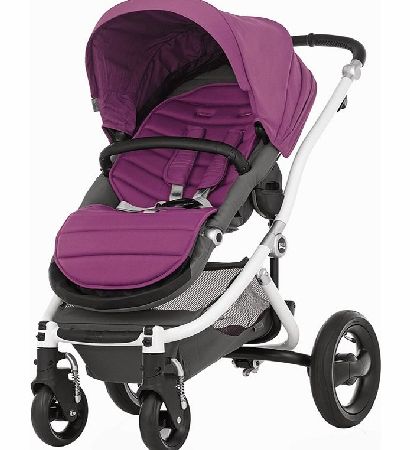 Britax Affinity White Frame Pushchair Cool Berry