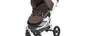 Britax Affinity White Travel System with Fossil