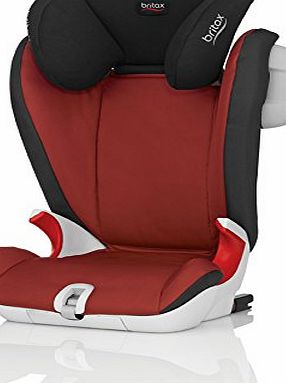 Britax KIDFIX SL SICT Group 2/3 4 - 12 Years High-Backed Booster Car Seat (Chili Pepper)