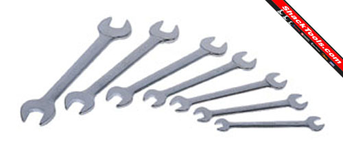 britool S2J7 7 Pce A/F Open Jaw Spanner Set