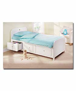 Single Bed with Comfort Sprung Mattress