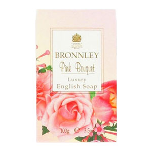 Bronnley Pink Bouquet Luxury English Soap 100g