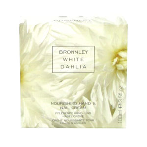 Bronnley White Dahlia Hand and Nail Cream 100ml