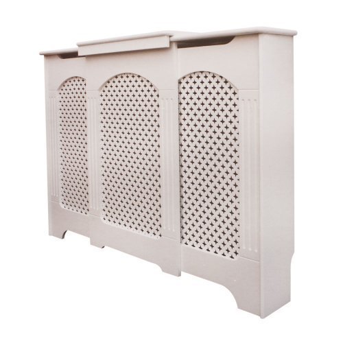 Brooklyn Clothing Adjustable Radiator Cabinet/Cover - White - Small/Medium