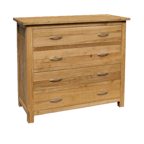 Brooklyn Contemporary Oak 4 Drawer Chest