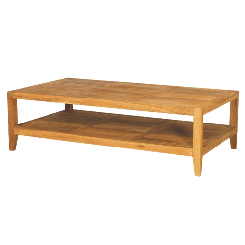 Contemporary Oak Large Coffee Table