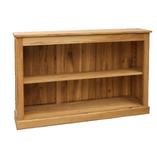 Contemporary Oak Low Bookcase