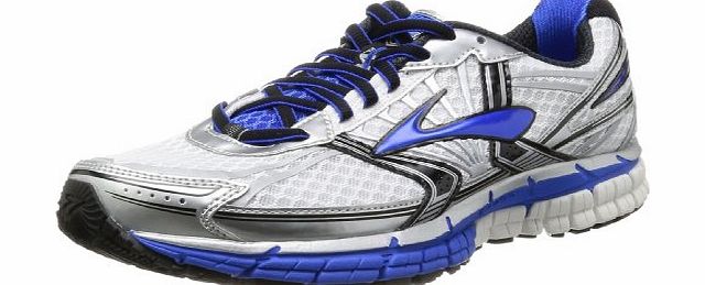 Brooks Mens Adrenaline GTS 14 Running Shoes 1101581D177 White/Electric/Silver 9 UK, 44 EU, 10 US