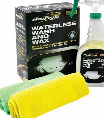 Brookstone Valet Waterless Wash and Wax