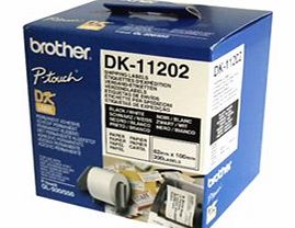 Brother DK-11202 White Shipping Labels 62mm x