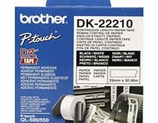DK-22210 - Labels - Roll 2.9 cm x 30.5 m