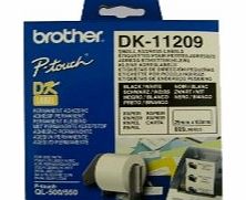 DK11209 small address labels 29 x 62mm