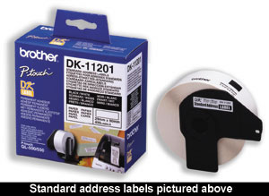 Brother Label Continuous Paper Tape 29mmx30.48m