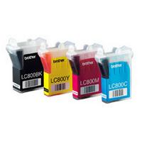 Brother LC800Y Yellow Ink Cartridge...