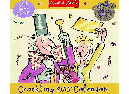 Brown Trout Roald Dahl 2015 Wall Calendar