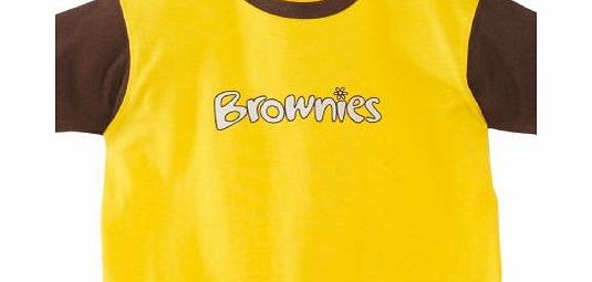 Brownie Girls T-Shirt Yellow C34IN